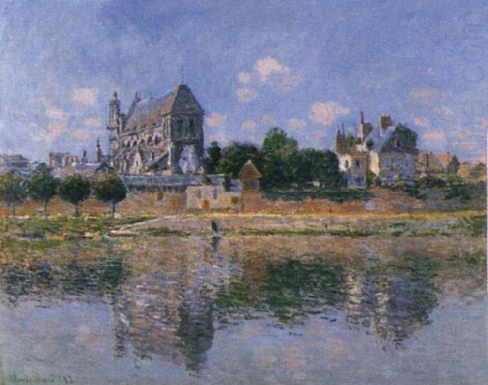View of the Church at Venon, Claude Monet